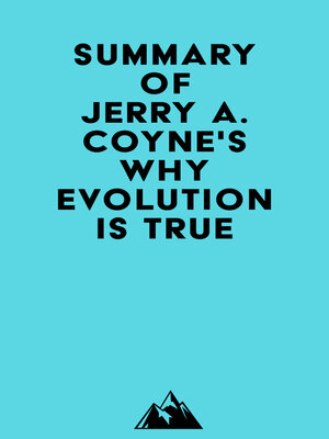cover image of Summary of Jerry A. Coyne's Why Evolution Is True